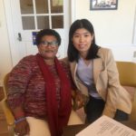 Ruth Chavis with Jingtong Dou