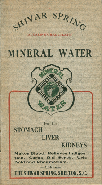 Front cover of promotional booklet